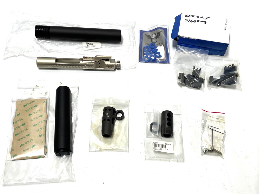 Ares Armor AR-15 BCG, Muzzle Brakes & Assorted Accessories