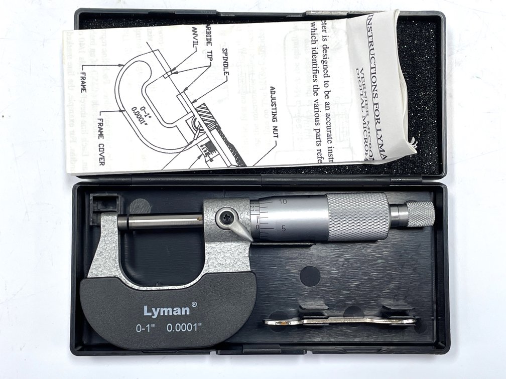 Lyman Reloaders 1-Inch Micrometer