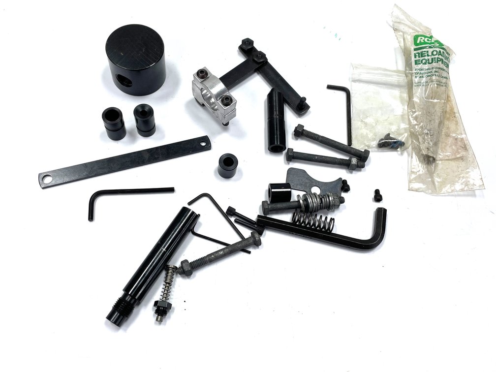 Lot of RCBS Reloading Equipment Replacement Parts and Hardware