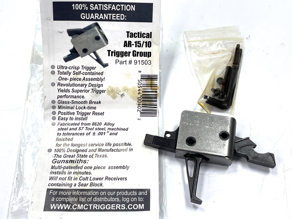 CMC Triggers Tactical AR-15/10 Trigger Group Part # 91503