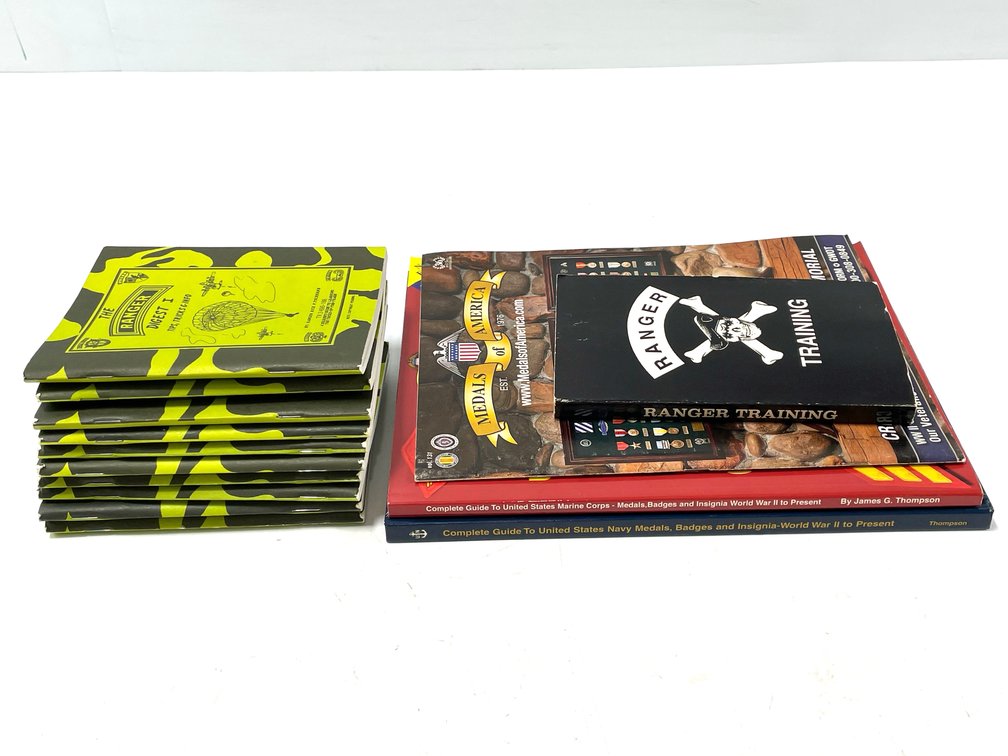 13-Piece U.S. Military Reference & Ranger Digest Book Collection