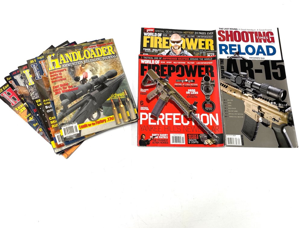 Assorted Firearms & Reloading Magazines