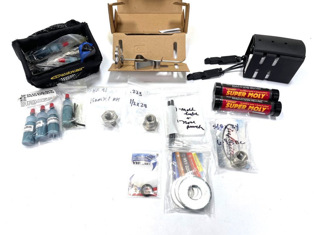 Assorted Firearm Accessories and Bullet Casting Equipment