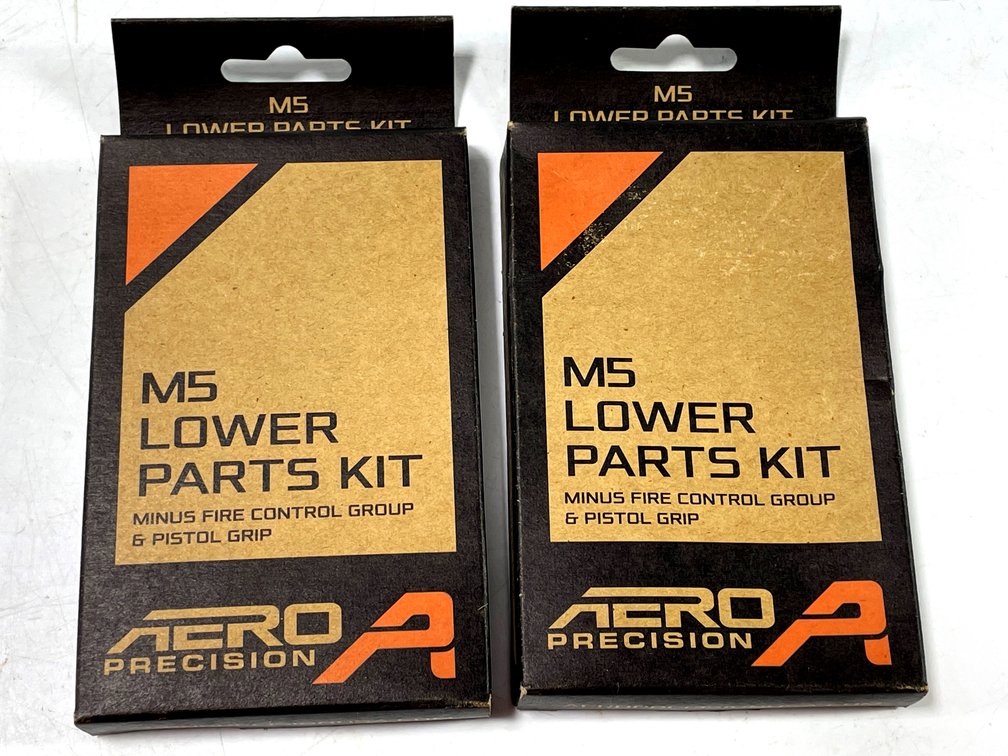 Two Aero Precision M5 .308 Lower Parts Kits (Minus FCG/Grip)