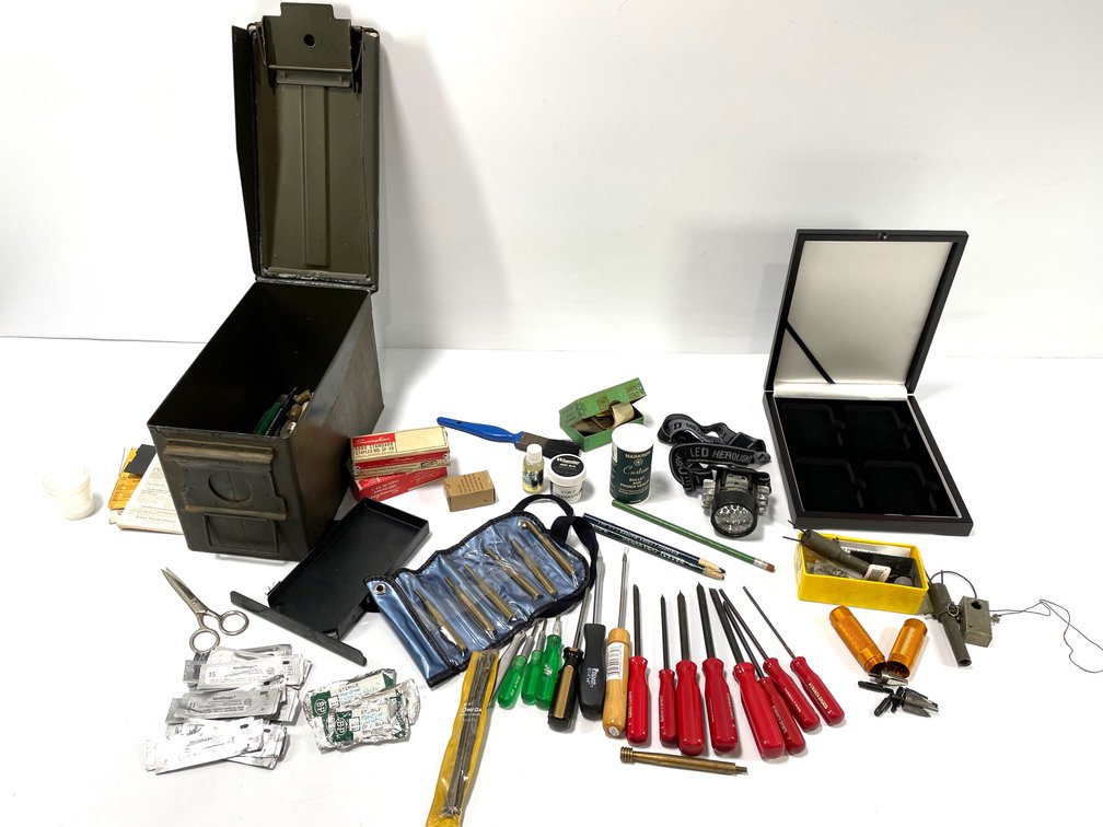 Mixed Gunsmithing Tools, Lyman Case Prep & Grace USA Punches