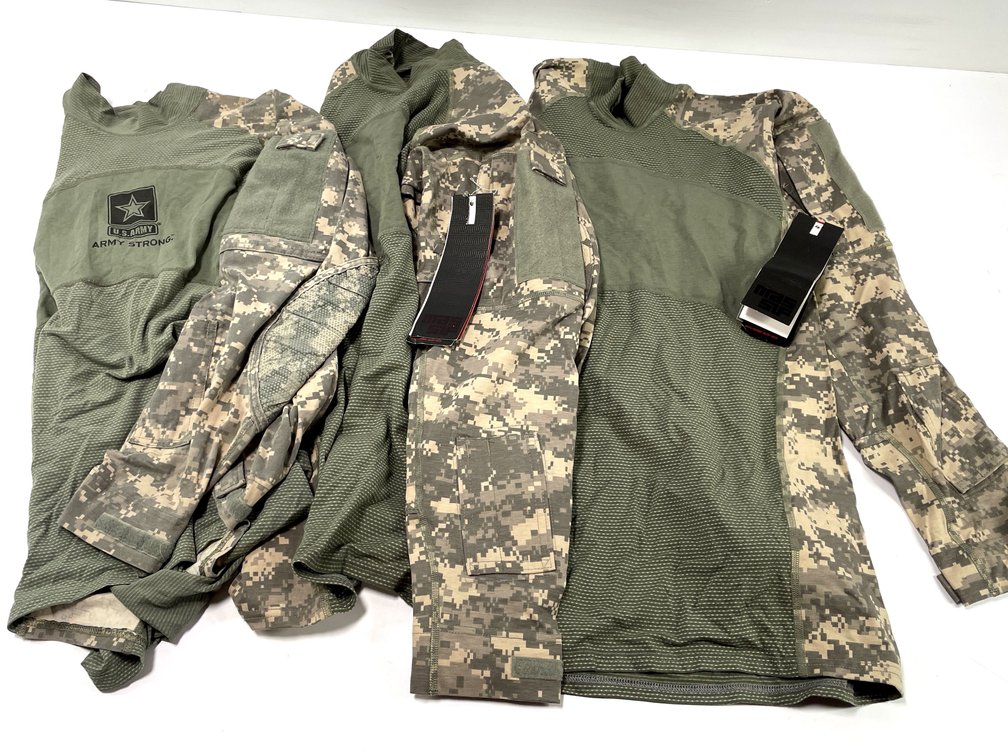 3 Massif U.S. Army Combat Shirts in UCP