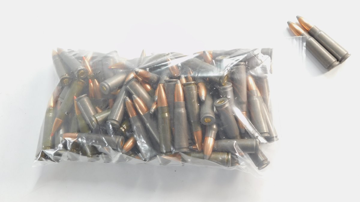 Approximately 100 Rounds 7.62x39