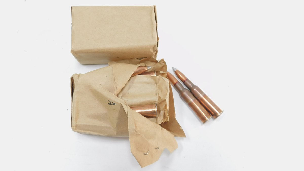 40 Rounds Surplus 7.62x54R 148 Grain FMJ