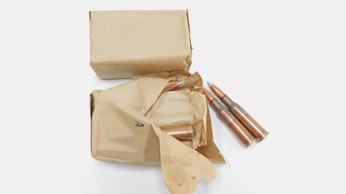 40 Rounds Surplus 7.62x54R 148 Grain FMJ