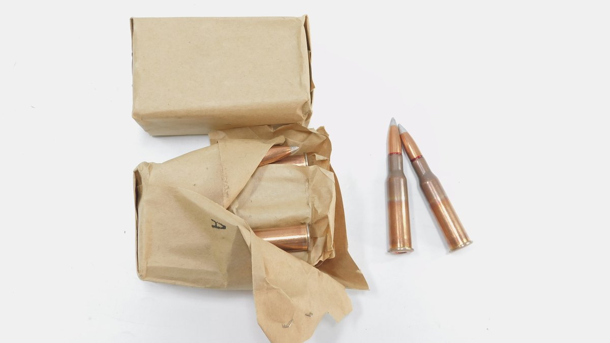 40 Rounds Surplus 7.62x54R 148 Grain FMJ