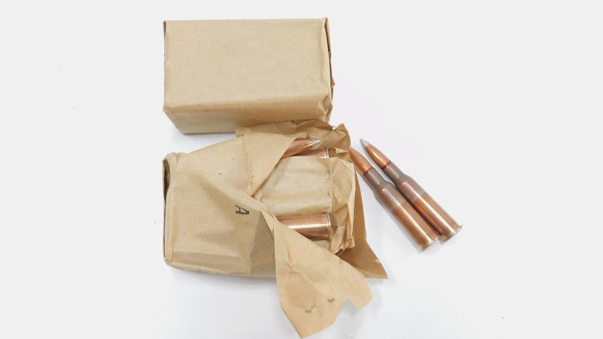 40 Rounds Surplus 7.62x54R 148 Grain FMJ