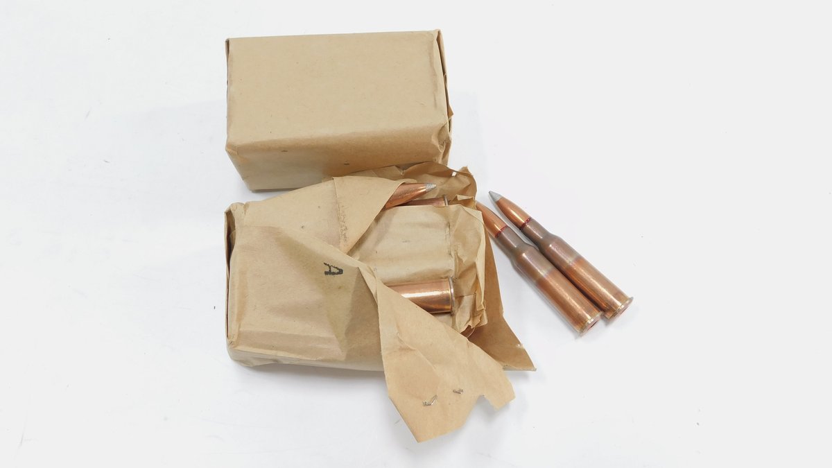 40 Rounds Surplus 7.62x54R 148 Grain FMJ