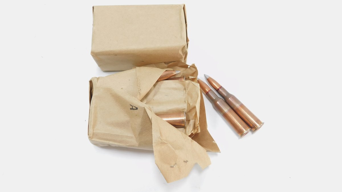 40 Rounds Surplus 7.62x54R 148 Grain FMJ