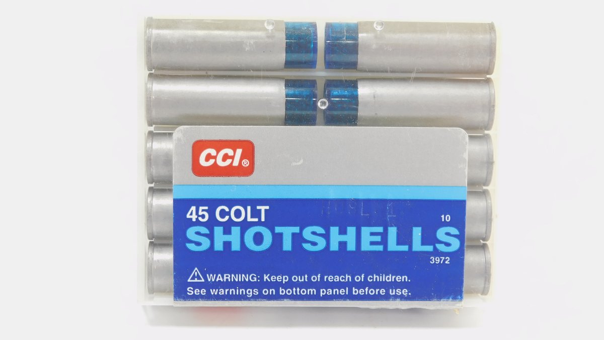 10 Rounds CCI 45 Colt Shotshells