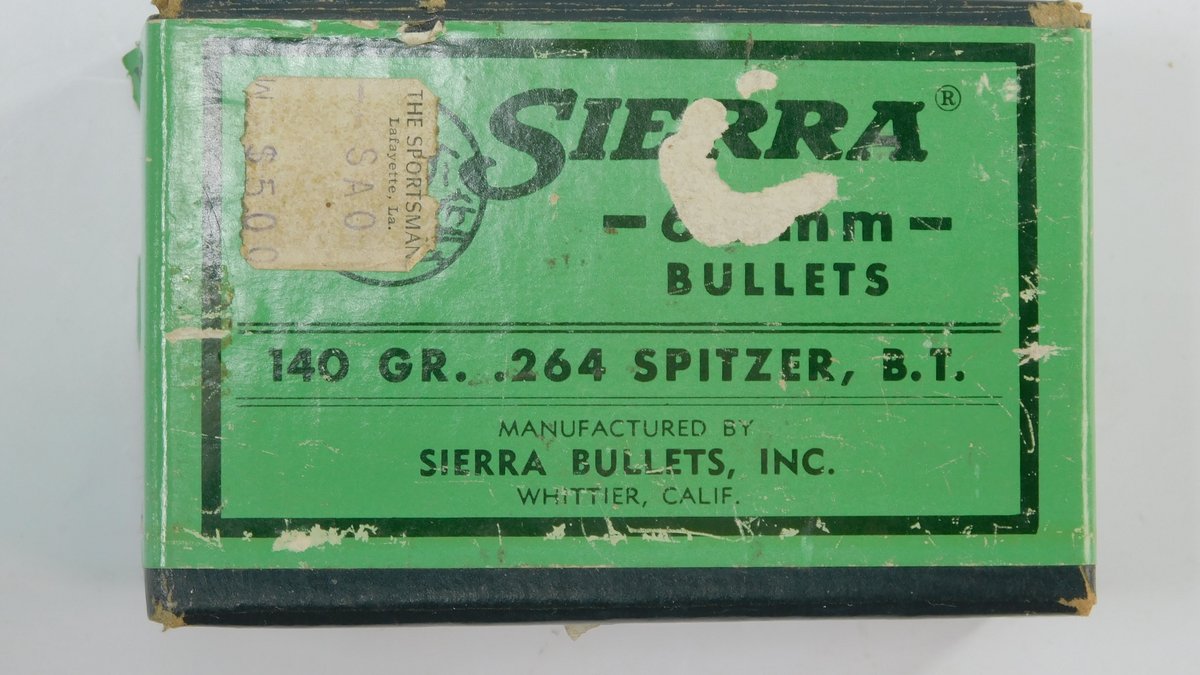 Approximately 22 Rounds Sierra 6.5mm 140 Grain .264 Spitzer BT