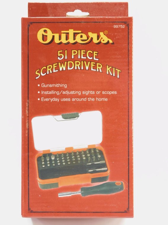 Outer's 51 Piece Screwdriver Kit
