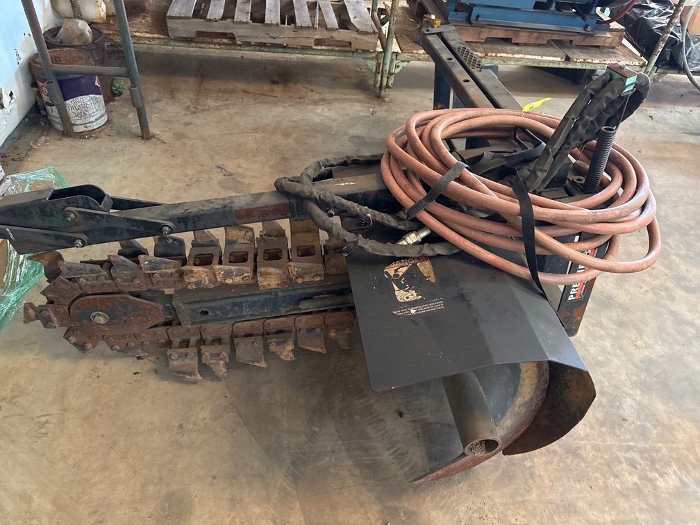 Premier Skid Steer Trencher with 48-inch Stinger