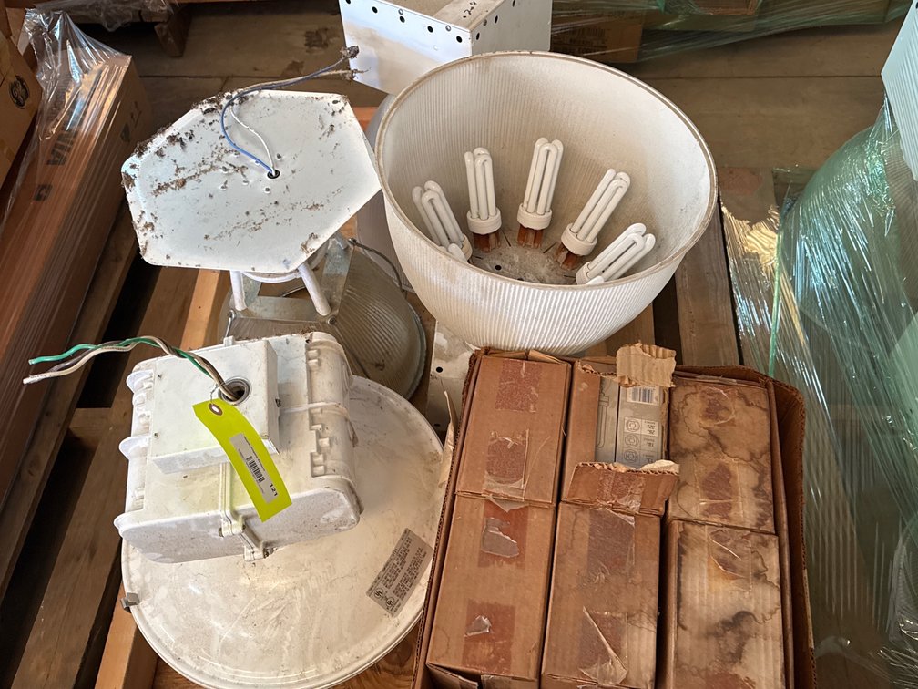 Industrial Factory Pendant Lighting and Bulbs