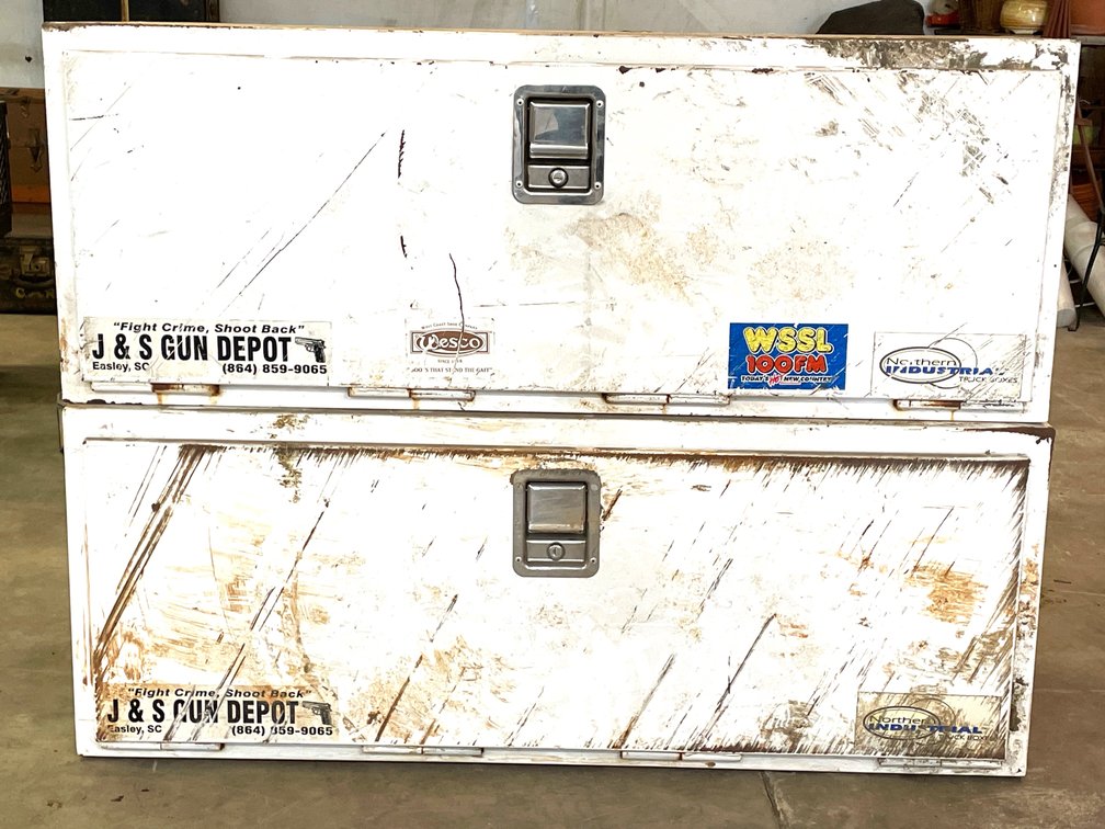 Two Northern Industrial Truck Boxes 