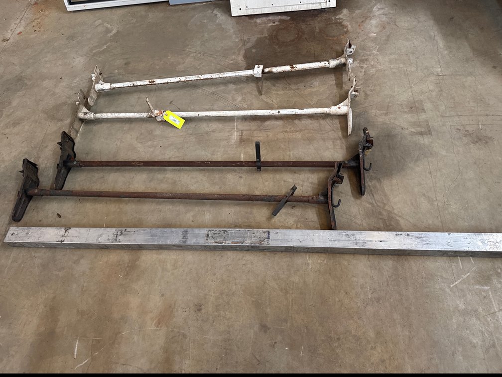 93" Aluminum E-Track Beam Load Bar, Four 66" Cargo Bars