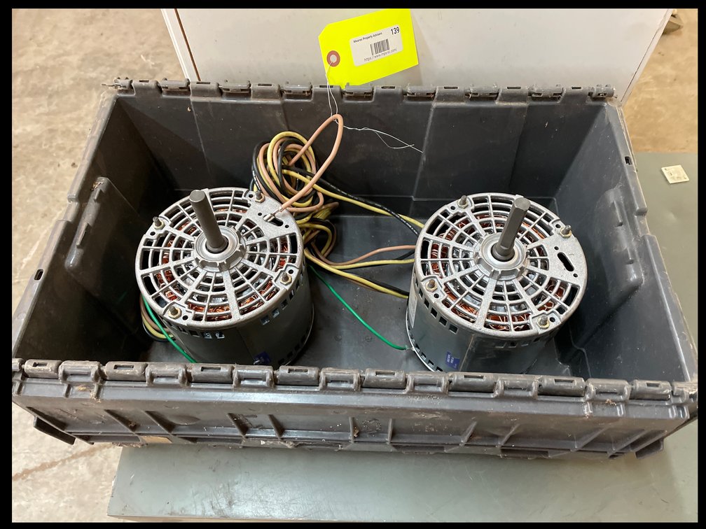 Two Marathon Electric General Purpose Motors