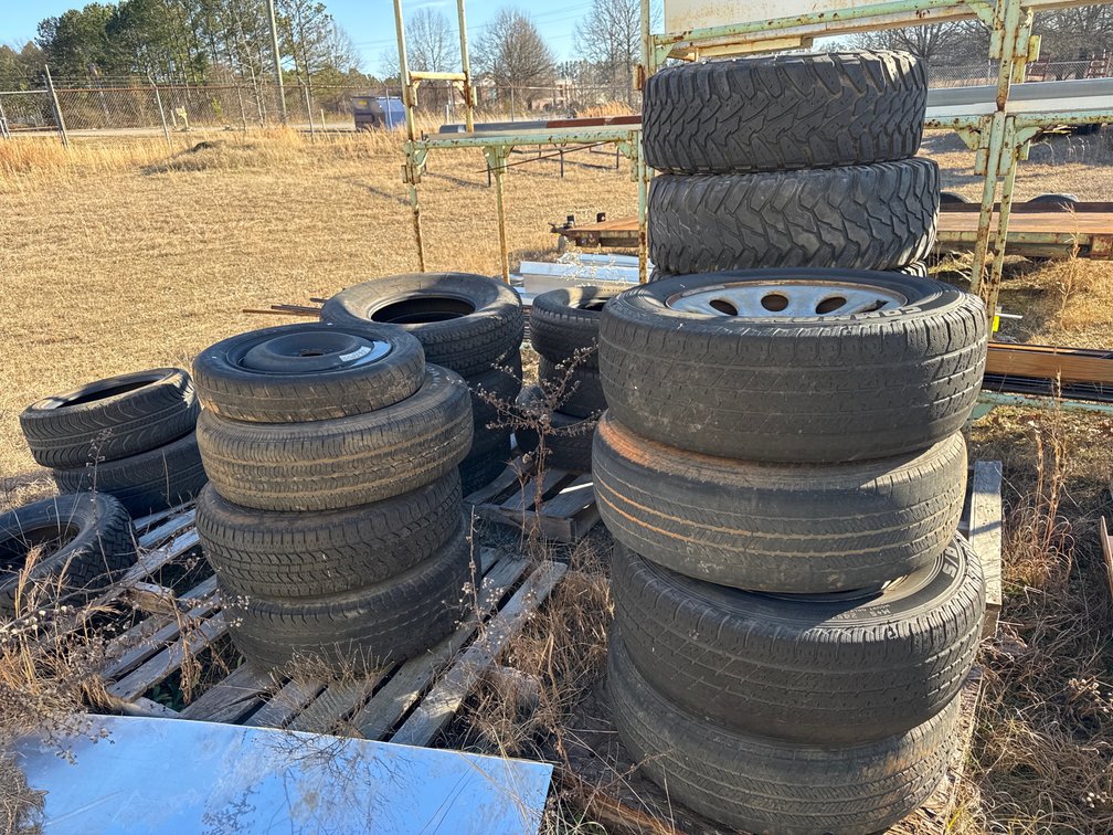Tires, Assorted Sizes and Conditions 