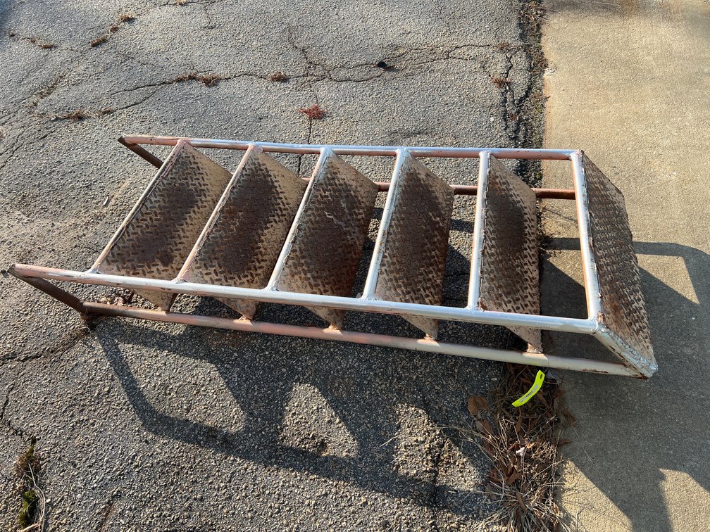 Metal Trailer Steps