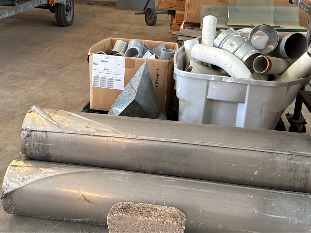 PVC Fittings and Sheet Metal Ducting