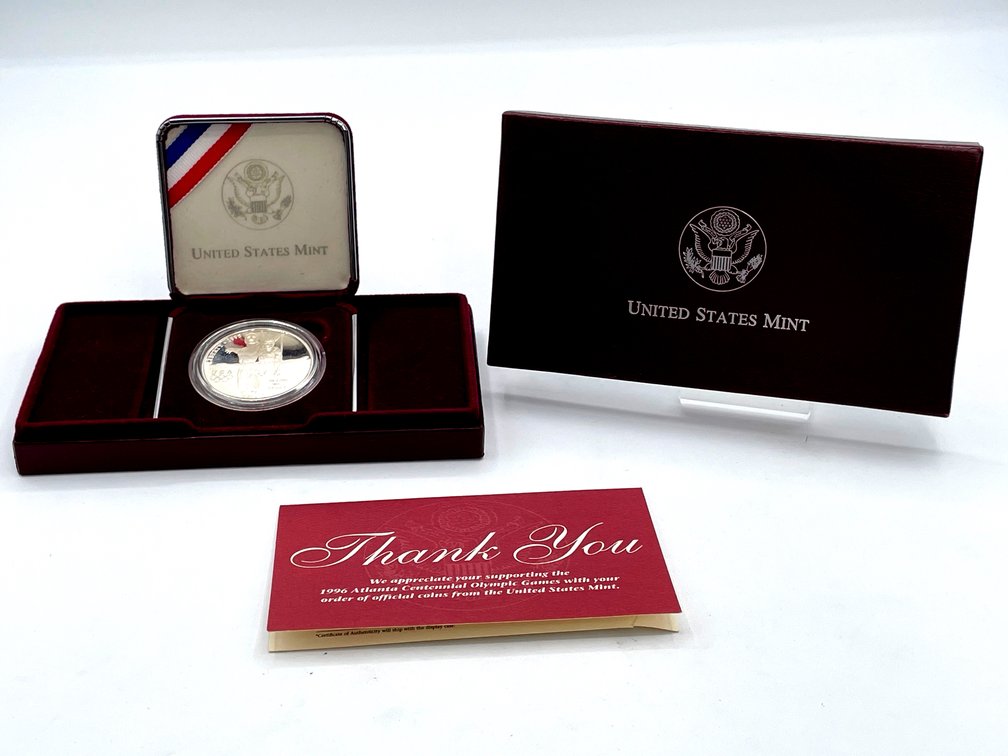 US Mint - 1995 Atlanta Olympic Dollar Coin - Proof