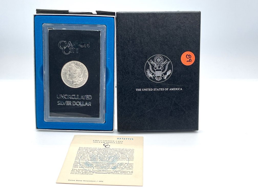 GSA Horde 1883-CC Carson City Morgan Silver Dollar - UNC Condition
