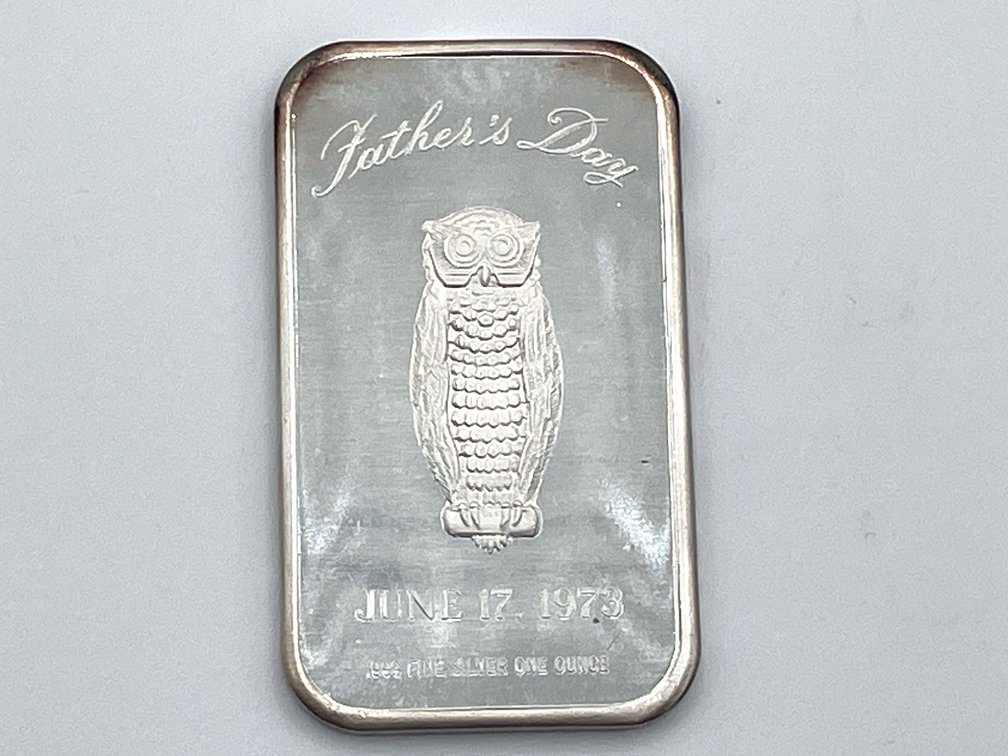 Father's Day 1973 - 1 Troy Ounce .999 Fine Silver