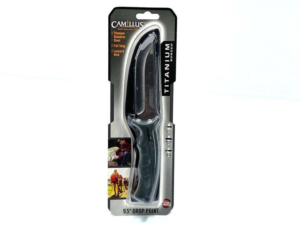 New Camillus Fixed Blade Hunter with Carry Sheath.
