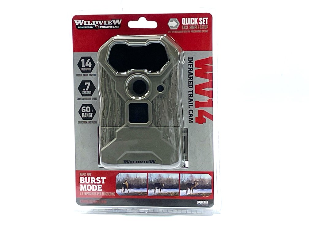 New Stealth Cam Wildview Trail Camera with Infrared Flash. 