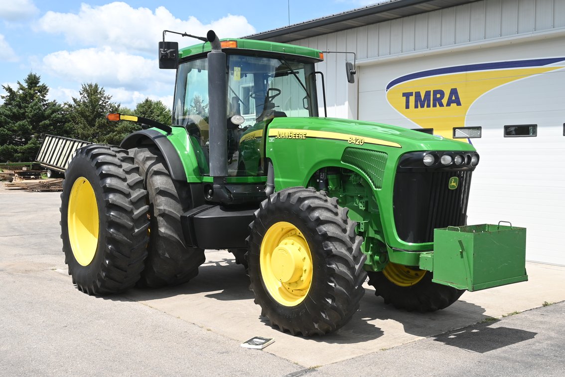 2005 John Deere 8420 Tractor Kisro Retirement, 7% buyers fee