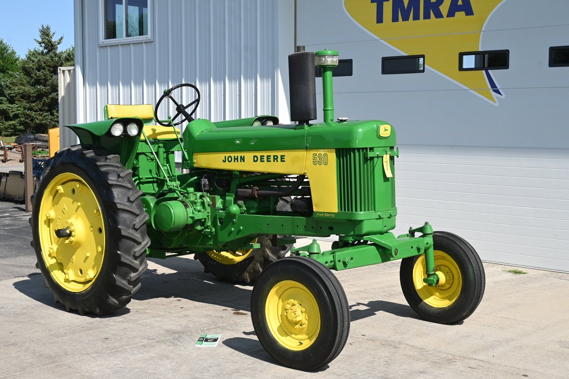 1958 John Deere 530 Wide Front Gas Tractor Kisro Retirement