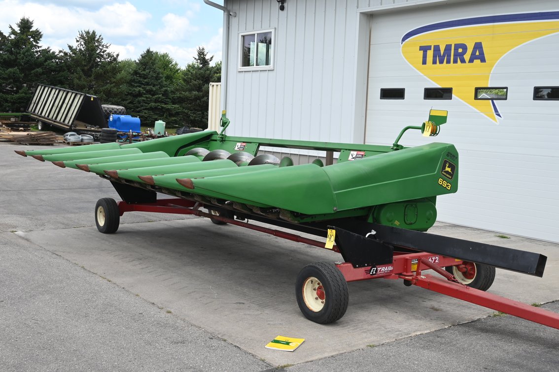 John Deere 6 Row N 693 Corn Head Kiso Retirement