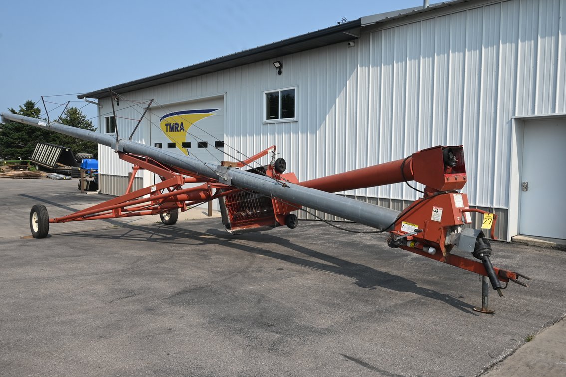 Hutchinson 10”x60’ Auger with Swing out Hopper Unload