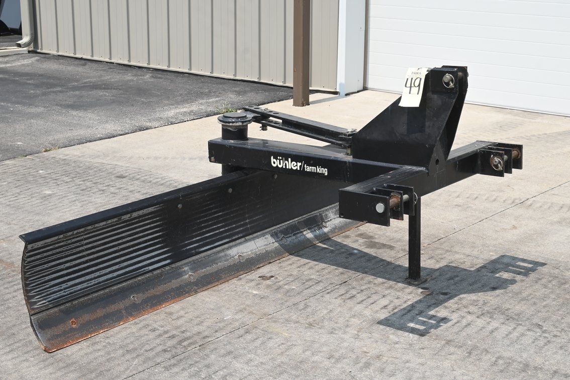 Buhler Farm King 8’, 3PT Blade, Kisro Retirement