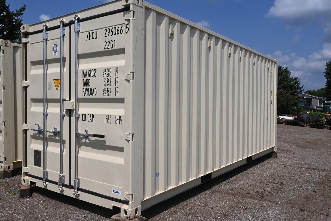 One-Trip 20’ Shipping Container