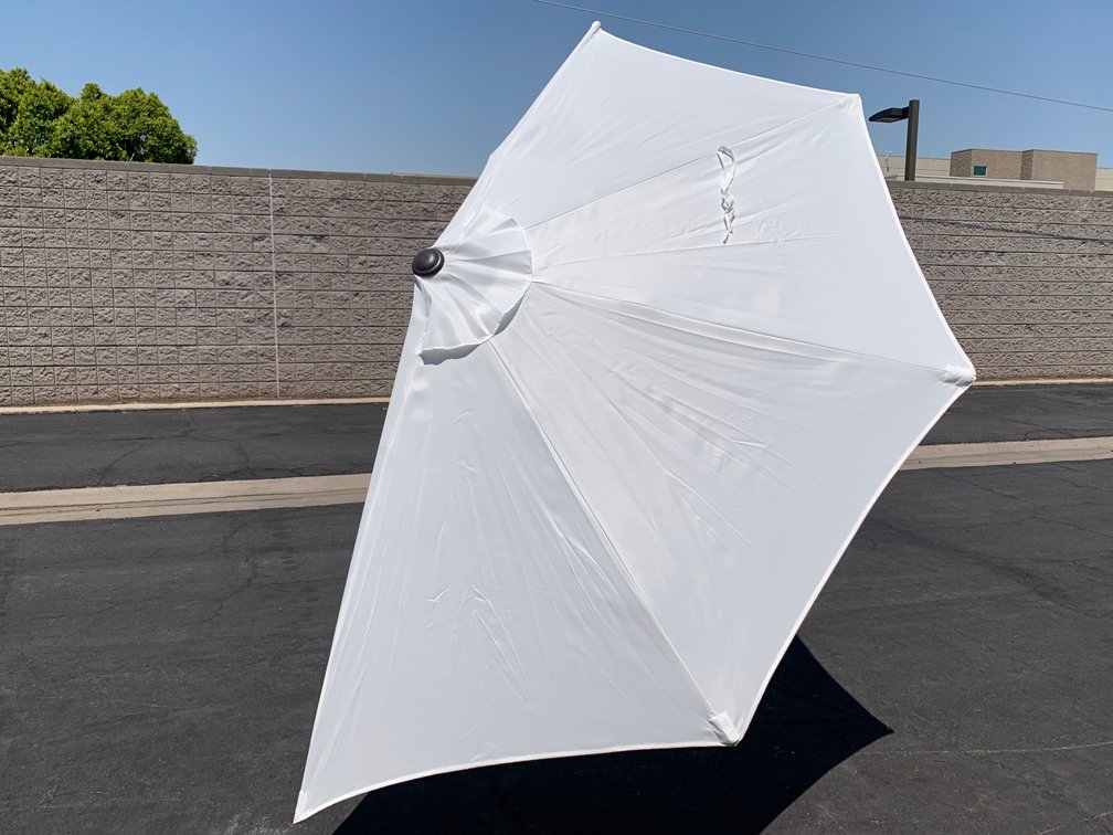 Pure Garden Half Round Patio Umbrella Crank Lift  NEW