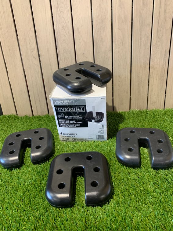 Everbilt Canopy Weights to increase stability  NEW