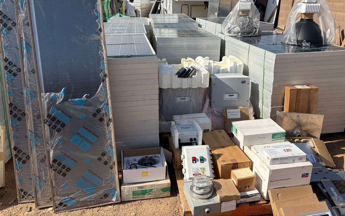 127pc Solar House/Business Kit up to 20kW, approx. 2k-3,000 sqft.- NEW