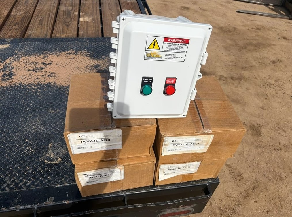 Lot of 10 New DC Sunvolt ARC Fault Interruptors Automatic Turnoff