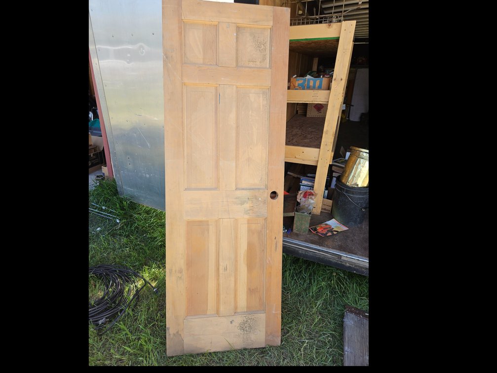28 “ Pannel Wood Door