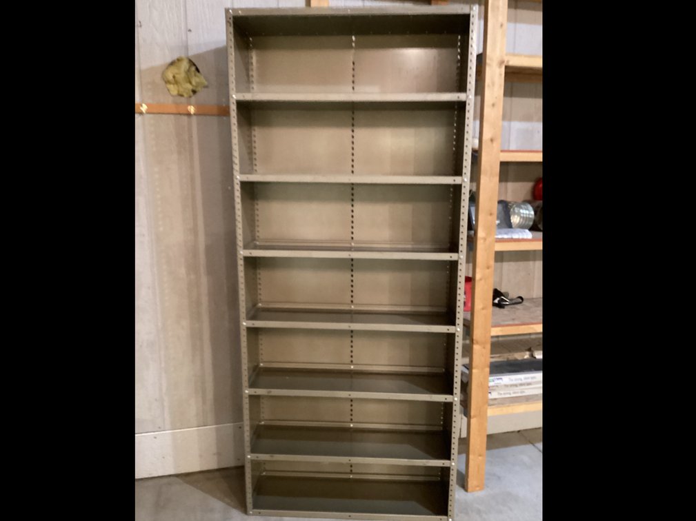 Metal Book Case/Shelves