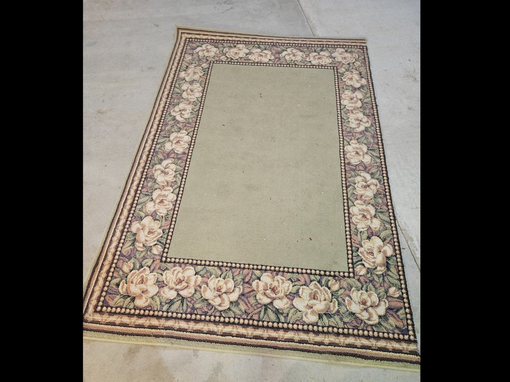 Floral Area Rug