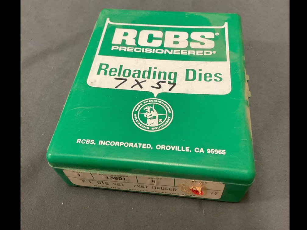 RCBS 7x57 Mauser Reloading Die Set