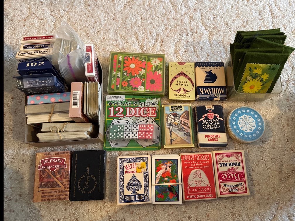 Playing Cards/ Dice