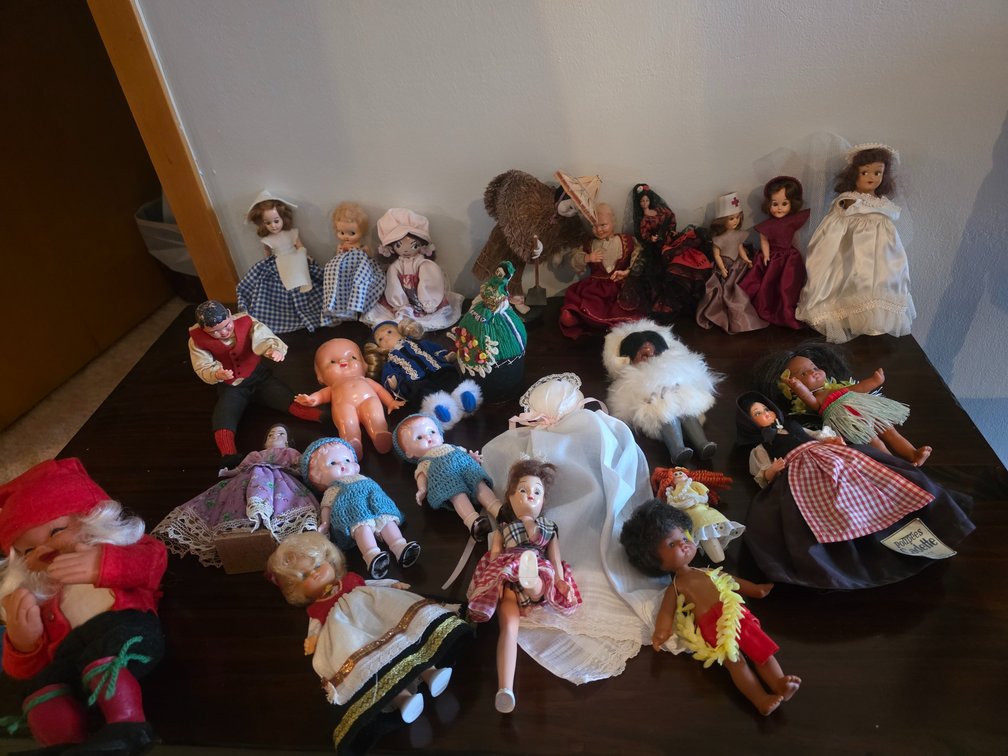 Assorted Miniature Dolls