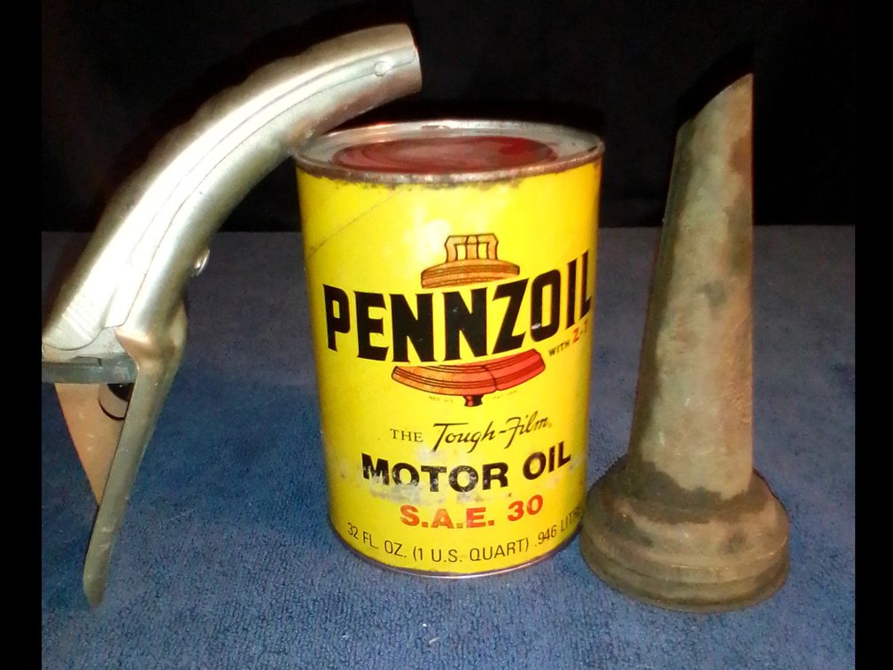 Vintage oil stuff
